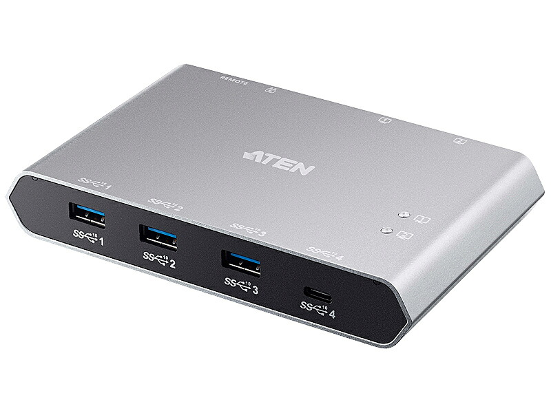 【送料無料】 ATEN US3342 USB-C 2ポートUSB3.1 Gen2デバイス共有器（電源パススルー対応） 【在庫目安:お取り寄せ】