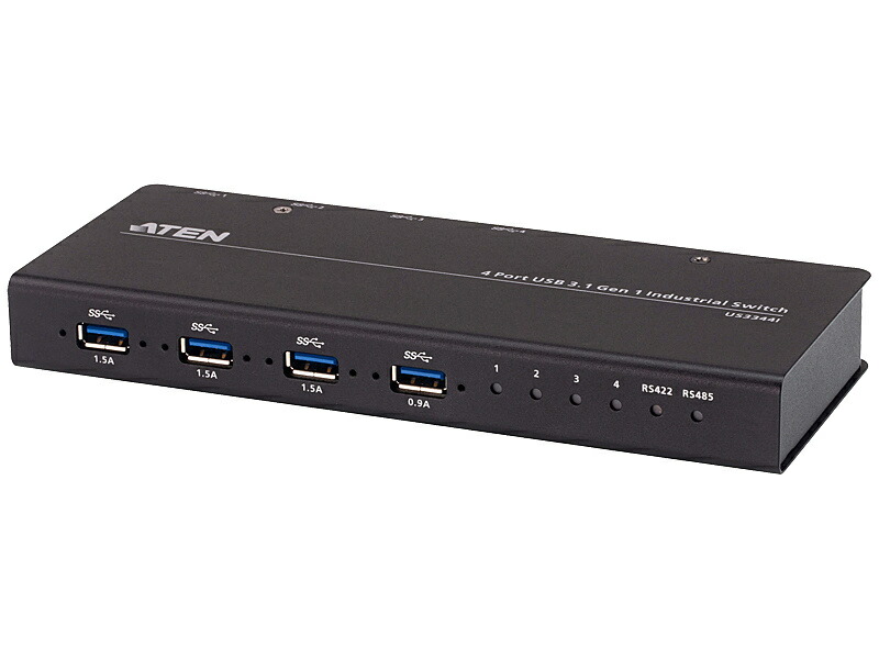 【送料無料】 ATEN US3344I 4ポートUSB3.1 Gen1デバイス共有器（プロ仕様） 【在庫目安:お取り寄せ】