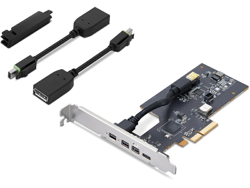 【送料無料】 レノボ・ジャパン 4XF1L53431 ThinkStation Thunderbolt 4 PCIe拡張カード (ハイプロファイルブラケット) 【在庫目安:僅少】| パソコン周辺機器 インターフェース 拡張 ユニットオプション PC パソコン