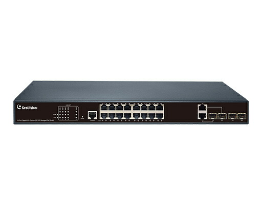 【貨物輸送無料】GeoVision GV-APOE1612T3 GV-APOE1612、10/ 100/ 1000BaseT(X) PoE+相応う16界面Webマネージメントスイッチングハブです。3年引きうける【店卸し資産準拠集団:お取り寄せ】