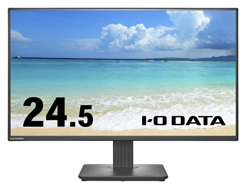 【店卸し資産準拠集団:あり】【貨物輸送無料】IODATA EX-C251SH 広広とした液晶見せびらかす 24.5型/ 1920×1080/ HDMI、USB Type-C/ 黒いこと/ 金棒引き：なし/ 24.5型100サイクルで残像感先ぼそるで視認性が盛りかえす