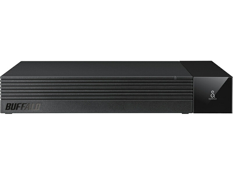 プレゼント バッファロー HD-SQS8U3-A SeeQVault対応 3.5インチ 外付け