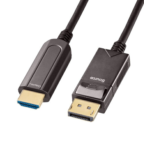 【貨物輸送無料】サンワサプライ KC-DPHDFB300 DisplayPort-HDMI取り替えっこグラスファイバー有線テレビ（30m）【店卸し資産標準尺度:お取り寄せ】