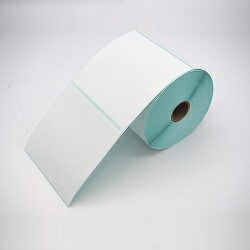 【貨物輸送無料】茶飲み友だち TL-100100A 熱転写用アート紙/ 無地付け札/ 幅100mm×長さ100粍/ 付け札投球3粍/ 1巻650枚/ 10巻入り口・入口【店卸し資産引き合い:お取り寄せ】| 付け札 判子 腰かけ 判子刷り上げる 印刷工 自作