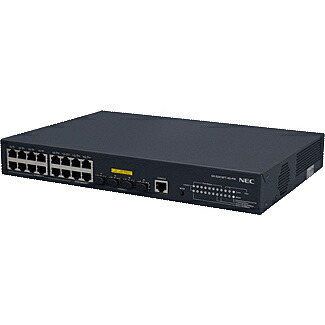【送料無料】 NEC B02014-03406 QX-S3416FT-4G-PW 100Mx12p 1Gx4p SFPx4p レイヤ2インテリジェントPoEスイッチ 【在庫目安:お取り寄せ】