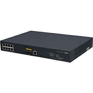 【貨物輸送無料】NEC B02014-03405 QX-S3408FT-2G-PW 100Mx6p 1Gx2p SFPx2p 座標軸2賢しいPoE取り替えっこ【店卸し資産引き合い:お取り寄せ】