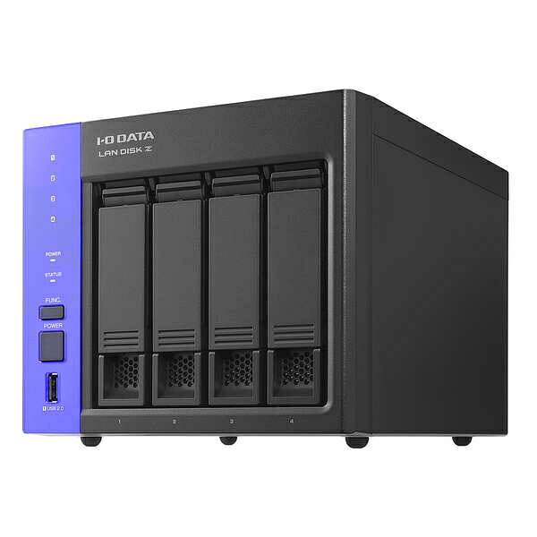 【送料無料】 ELECOM Z22WATB08/UT4 IOデータ/ Windows Server IoT 2022 for Storage搭載NAS/ ワークグループ/ 4ベイ/ 8TB 【在庫目安:お取り寄せ】| パソコン周辺機器 WindowsNAS Windows Nas RAID 外付け 外付