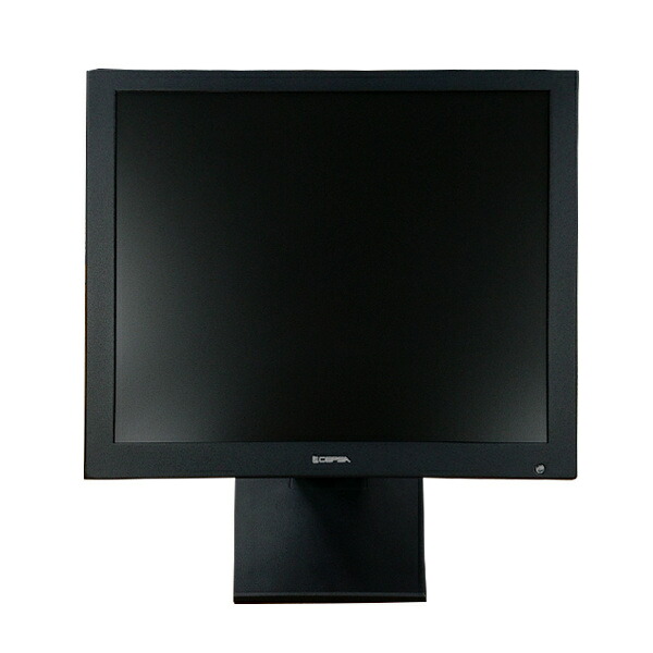 【送料無料】 ASK TRADING LAD-DT17S メタルキャビネット17インチ液晶監視モニター 17型/ 1280×1024ドット/ BNC、HDMI、VGA/ ブラック/ スピーカー：あり/ CVBS信号対応 【在庫目安:お取り寄せ】
