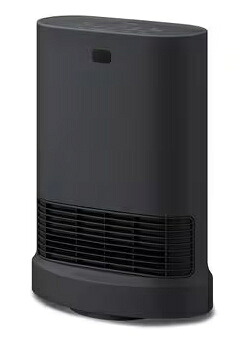 【送料無料】アイリスオーヤマ ACH-LWSW12A-B 大風量セラミックファンヒーター 首ふり Wセンサー付 ブラック【在庫目安:僅少】|PC&家電《CaravanYU 店》