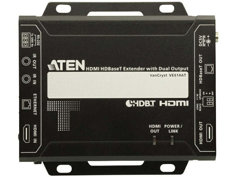 【送料無料】 ATEN VE814AT HDMIツイストペアケーブルエクステンダートランスミッター(4K対応） 【在庫目安:お取り寄せ】| パソコン周辺機器 複合エクステンダー エクステンダー PC パソコン