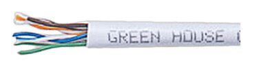 【送料無料】 GREEN HOUSE GH-CBE300M カテゴリー5e対応 LANケーブル コネクタ無し より線 アイボリー 300m 【在庫目安:お取り寄せ】