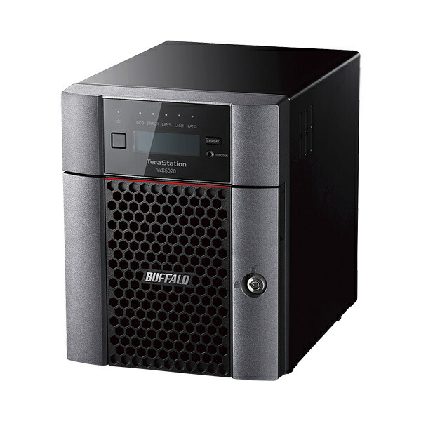 【送料無料】 バッファロー WS5420DN16W5 TeraStation WSIoT 2025WG デスクトップ 4ベイ 16TB 【在庫目安:お取り寄せ】| パソコン周辺機器 WindowsNAS Windows Nas RAID 外付け 外付