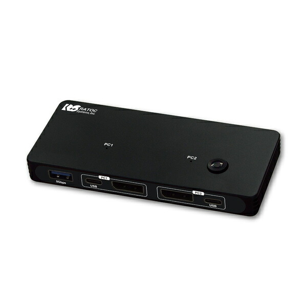【送料無料】 ラトックシステム RS-260DP-8K 8K30Hz対応 DisplayPortパソコン切替器 【在庫目安:僅少】
