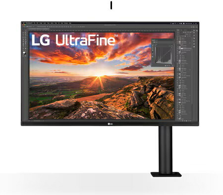 【貨物輸送無料】LG陰電子 32UN880K-B 液晶見せびらかす 31.5型/ 3840×2160/ HDMI、DisplayPort、USB Type-C/ 黒いこと/ 金棒引き：あり/ 手照明ランプ/ HDR 10【店卸し資産準拠集団:お取り寄せ】 ディスプレイ-パソコン・周辺機器