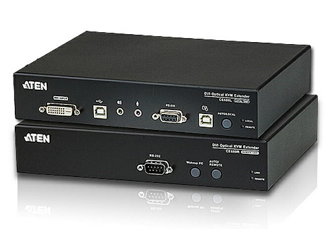 【貨物輸送無料】ATEN CE690 グラスファイバー USB KVMエクステンダー【店卸し資産準拠集団:お取り寄せ】| マイコン境界線の外側備品 練りあわせるエクステンダー エクステンダー パソコン マイコン