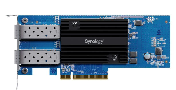 【貨物輸送無料】Synology E25G30-F2 Dual-port 25GbE SFP28 network card【店卸し資産準拠集団:お取り寄せ】| マイコン境界線の外側備品 網状組織記憶装置 網状組織 記憶装置 オプション 増設 取り替えっこ