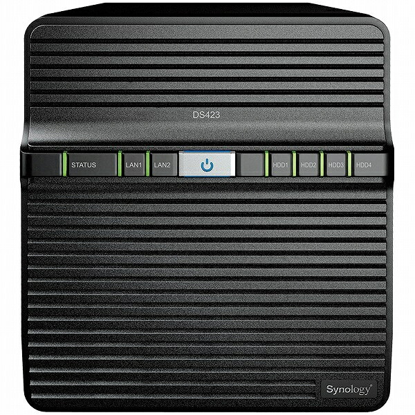 【送料無料】 Synology Snapshot Replication対応4ベイNASサーバー DiskStation DS423 【在庫目安:お取り寄せ】| NAS RAID レイド
