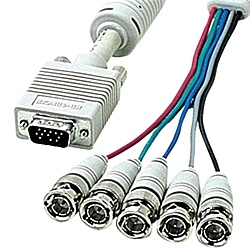 【送料無料】 サンワサプライ KB-5BNC4K アナログRGBケーブル（4m） 【在庫目安:お取り寄せ】