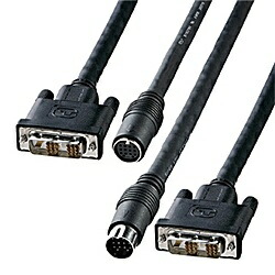 【送料無料】 サンワサプライ KC-DVI-K150 DVI工事配線ケーブル（シングルリンク・15m） 【在庫目安:お取り寄せ】| パソコン周辺機器 DVIケーブル DVI モニタ ディスプレイ 液晶ディスプレイ