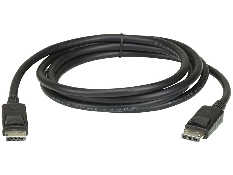 【貨物輸送無料】ATEN 2L-7D04DP DisplayPort ver1.2 有線テレビ（4.6m）【店卸し資産標準尺度:お取り寄せ】