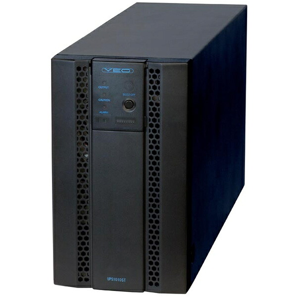 【送料無料】 ユタカ電機製作所 YEUP-101STAW6 常時インバータ方式 UPS1010ST 無償保証延長サービス6年付 【在庫目安:お取り寄せ】| 電源関連装置 UPS 停電対策 停電 電源 無停電装置 無停電 145,932円
