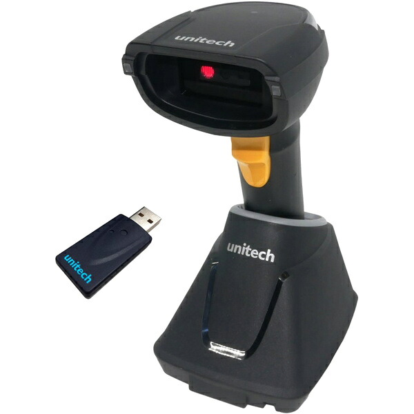 【貨物輸送無料】ユニテック・ジャパン MS852-AUPBGC-SG MS852P 無線電話二座標軸バーコードスキャナー、ドングル、粘土弗、USB有線テレビ、ACアダプター付き添い人【店卸し資産標準尺度:お取り寄せ】