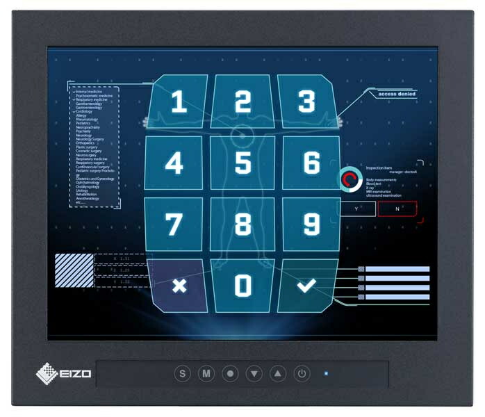 【送料無料】 EIZO FDX1004T-FBK 26cm（10.4）型タッチパネル装着カラー液晶モニター DuraVision FDX1004T-F ブラック 【在庫目安:お取り寄せ】