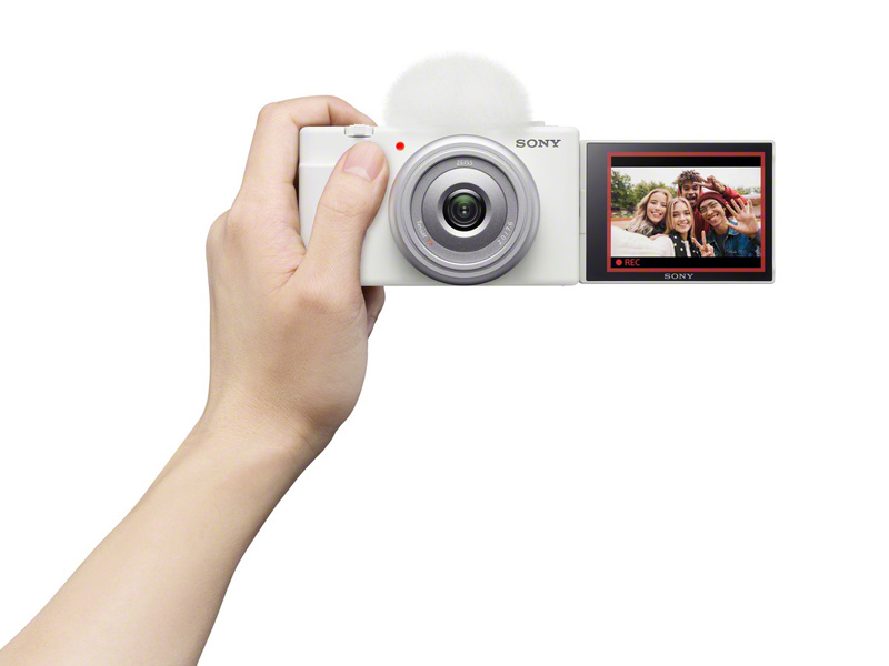 出産祝い SONY デジタルカメラ VLOGCAM ホワイト ZV-1F W