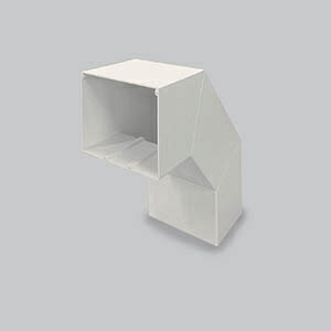 【送料無料】 サンテレホン MDLS8155 外大マガリ 8号150型 クリーム 【在庫目安:お取り寄せ】| サプライ 配線保護 配線 保護 ケーブル オプション カバー モジュール モール 収納