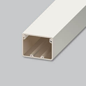 【送料無料】 サンテレホン MD8205 エムケーダクト 8号200型 クリーム 【在庫目安:お取り寄せ】| サプライ 配線保護 配線 保護 ケーブル オプション カバー モジュール モール 収納