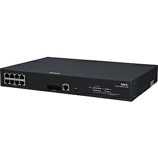 【送料無料】 NEC B02014-04105 QX-S4108GT-2G-PW 1Gx8p SFPx2p レイヤ2インテリジェントPoE+スイッチ 【在庫目安:お取り寄せ】| パソコン周辺機器