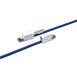【送料無料】 プリンストン PTC-LP6BU5 CAT6対応 鍵付きLANケーブル 5m （ブルー） 【在庫目安:お取り寄せ】