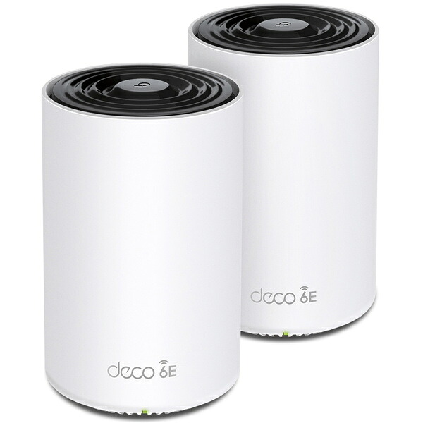 【貨物輸送無料】TP-LINK Deco XE75(2-pack)(JP) AXE5400 取り組みダンス楽隊 メッシュWi-Fi 6E取り合わせ（2台仕掛ける）【店卸し資産引き合い:お取り寄せ】