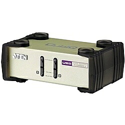 【送料無料】ATEN CS82U マルチインターフェース 2ポート USB KVMスイッチ【在庫目安:お取り寄せ】|PC&家電《CaravanYU 店》
