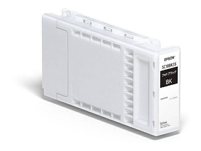 【貨物輸送無料】EPSON SC18BK35 SureColor用 インキ薬莢/ 350ml（写真絵黒いこと）【店卸し資産引き合い:お取り寄せ】| インキ インキ薬莢 インキ貯蔵タンク 完全無欠 完全無欠インキ