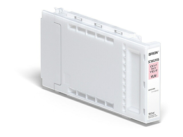 【送料無料】 EPSON SC18VLM15 SureColor用 インクカートリッジ/ 150ml（ビビッドライトマゼンタ） 【在庫目安:お取り寄せ】| 消耗品 インク インクカートリッジ インクタンク 純正 インクジェット プリンタ 交換 新品 マゼンタ