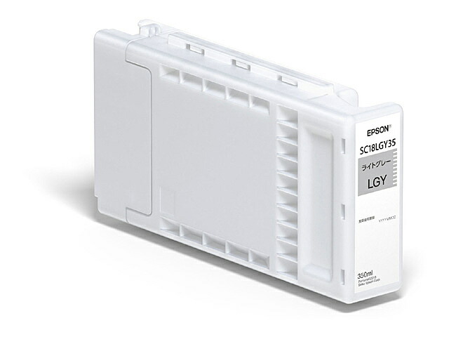 【貨物輸送無料】EPSON SC18LGY35 SureColor用 インキ薬莢/ 350ml（ともし火薄墨色）【店卸し資産引き合い:お取り寄せ】| 摺り切る品 インキ インキ薬莢 インキ貯蔵タンク 完全無欠 インクジェット 印刷者 取り替えっこ 新品 薄墨色