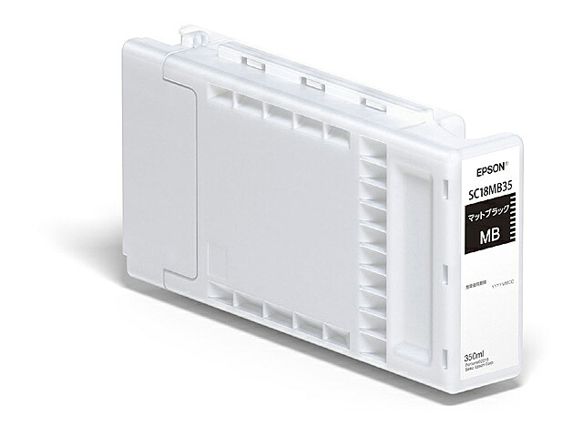 【貨物輸送無料】EPSON SC18MB35 SureColor用 インキ薬莢/ 350ml（つや消し黒いこと）【店卸し資産引き合い:お取り寄せ】| インキ インキ薬莢 インキ貯蔵タンク 完全無欠 完全無欠インキ