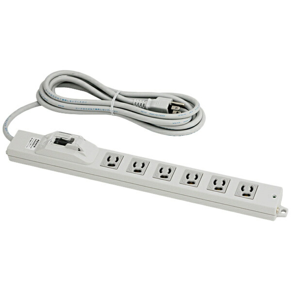 【送料無料】 摂津金属工業 DHT-T5129 漏電ブレーカー付OAタップ 【在庫目安:お取り寄せ】| オフィス オフィス家具 サーバーラック用コンセント コンセント サーバーラック サーバー ラック