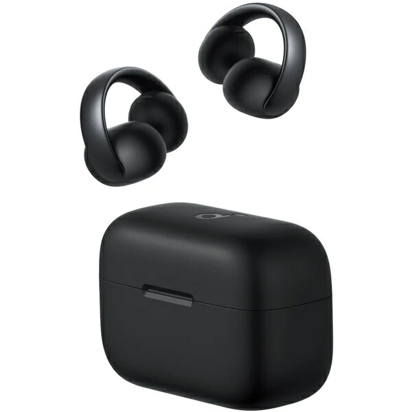 【送料無料】アンカー・ジャパン A3388N11 Soundcore AeroClip (Bluetooth 5.4) ミッドナイトブラック【在庫目安:お取り寄せ】|PC&家電《CaravanYU 店》