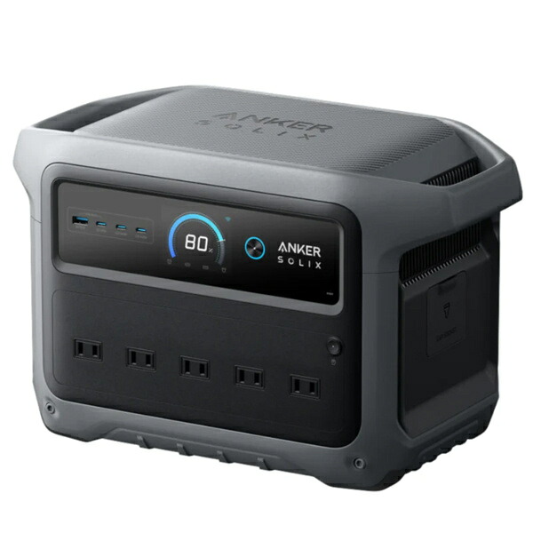 【貨物輸送無料】船掛かり・ジャパン A17635Z1 Anker Solix C1000 Gen 2 Portable Power Station うす暗い薄墨色【店卸し資産引き合い:お取り寄せ】