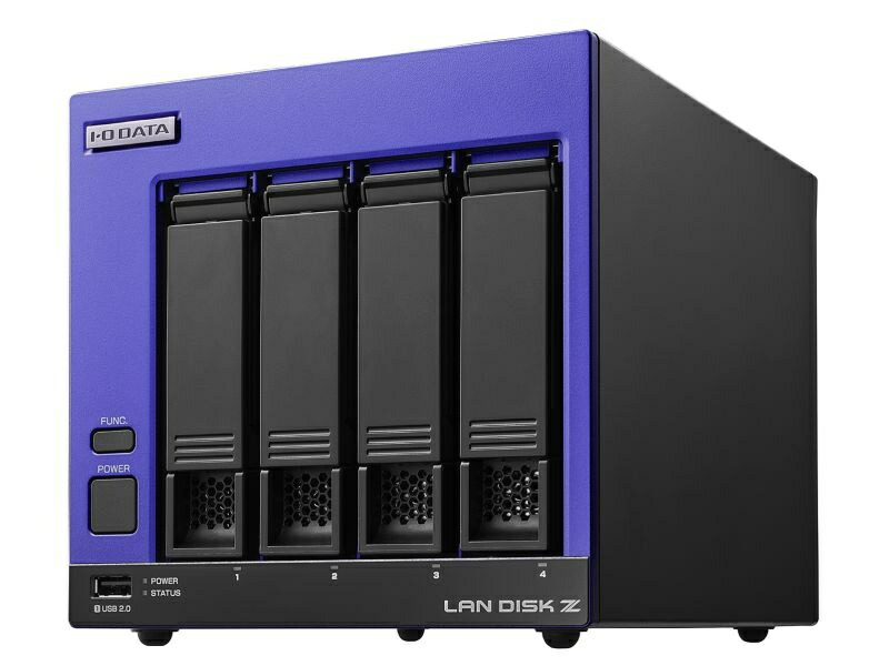 外付けハードディスク・ドライブ I-O DATA LAN DISK L HDL4-LV08 LAN DISK（HDL4-LVシリーズ） | 法人向け4ドライブNAS（ネットワーク