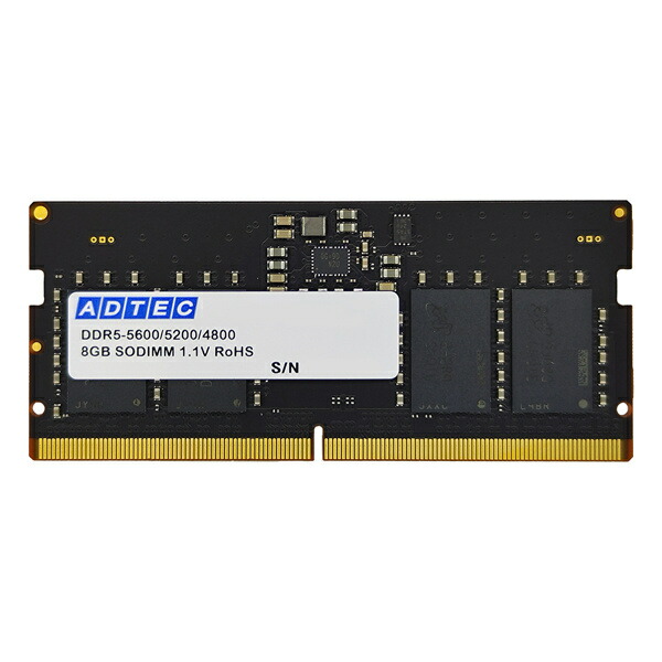 楽天市場】Crucial ノートPC用増設メモリ 8GB(8GBx1枚) DDR5 4800MT/s