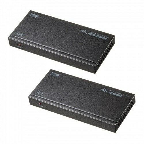 【送料無料】サンワサプライ VGA-EXHDPOC HDMIエクステンダー（4K対応・120m延長）【在庫目安:お取り寄せ】| パソコン周辺機器 複合エクステンダー エクステンダー PC パソコン