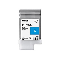 【送料無料】 Canon 6622B001 インクタンク シアン PFI-106C 【在庫目安:お取り寄せ】| インク インクカートリッジ インクタンク 純正 純正インク