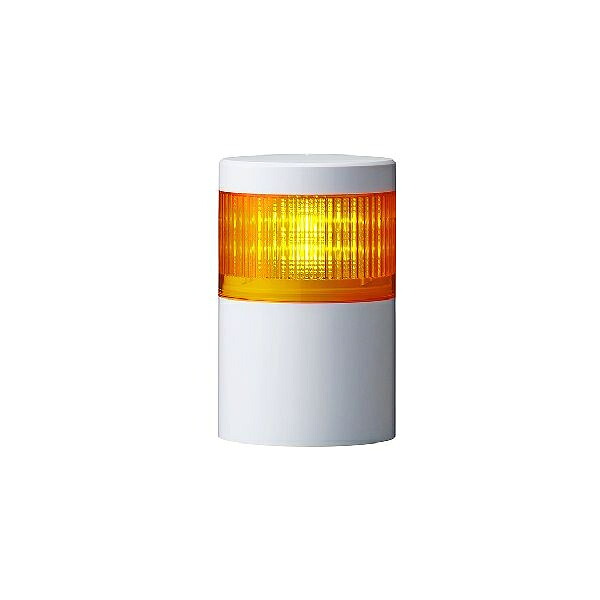 【送料無料】 パトライト LR10-1M2WJNW-Y 積層信号灯 シグナルタワー Φ100 LR10シリーズ 【在庫目安:お取り寄せ】| パソコン周辺機器