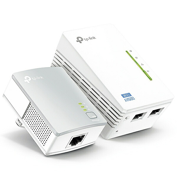 【貨物輸送無料】TP-LINK TL-WPA4220KIT AV600 PLCアダプタと300Mbpsの中継ぎ器＆PLCアダプタの仕かけるひな型【店卸し資産標準尺度:お取り寄せ】