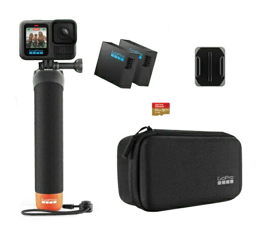 【貨物輸送無料】GoPro CHDRB131FW HERO13 Black 付属品バンドル【店卸し資産標準尺度:お取り寄せ】
