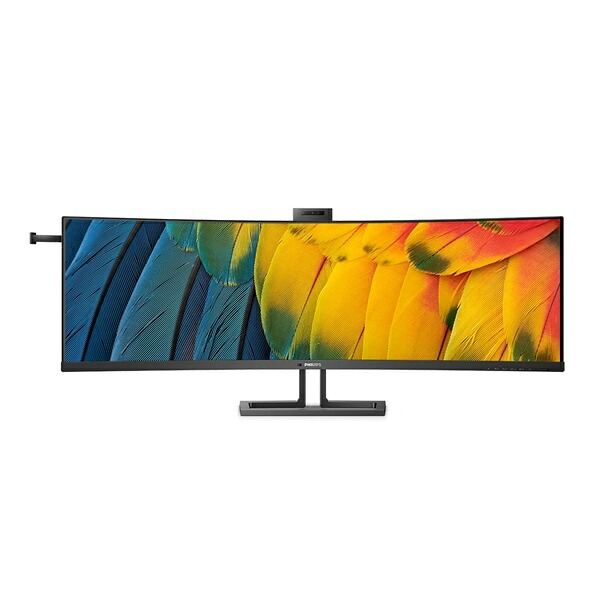 【貨物輸送無料】PHILIPS 45B1U6900CH/11 液晶見せびらかす 44.5型/ 5120×1440/ USB-C、DisplayPort、HDMI/ 黒いこと/ 金棒引き：あり/ 5一年盛りだくさん言いはなつ/ 省リソース化包み/ 昇降照明ランプ/ 給電(PD)100W【店卸し資産標準尺度:お取り寄せ】