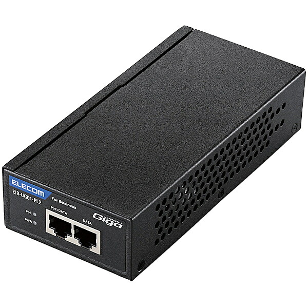 【貨物輸送無料】ELECOM EIB-UG01-PL2 法人向けPoEインジェクター 802.3at/ af(高最終生産物)相応う【店卸し資産標準尺度:お取り寄せ】
